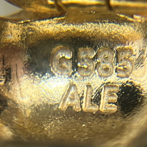 Reserved PANDORA 14K Gold Cherry Blossom Clip Charm - Picture 2 of 6